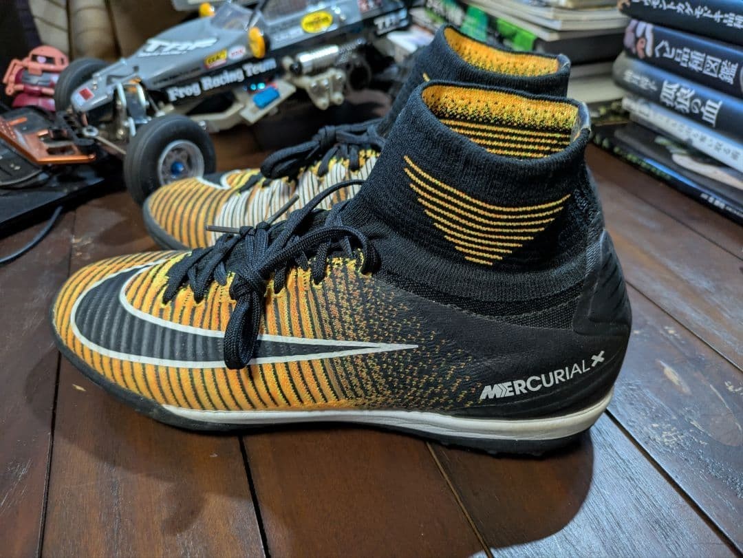 Nike MercurialX Proximo II DF TF ACC US 7.5 831977 801 Soccer Futsal Shoes thumbnail 3