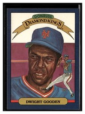 1986 Donruss Dwight Gooden Diamond Kings #26 card