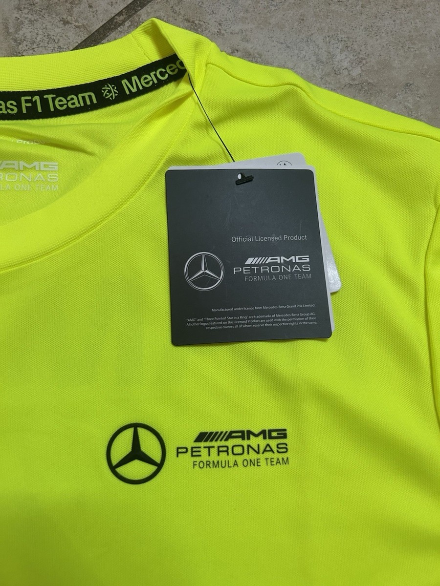 NWT Lewis Hamilton #44 Mercedes AMG Petronas F1 Team Sport Jersey