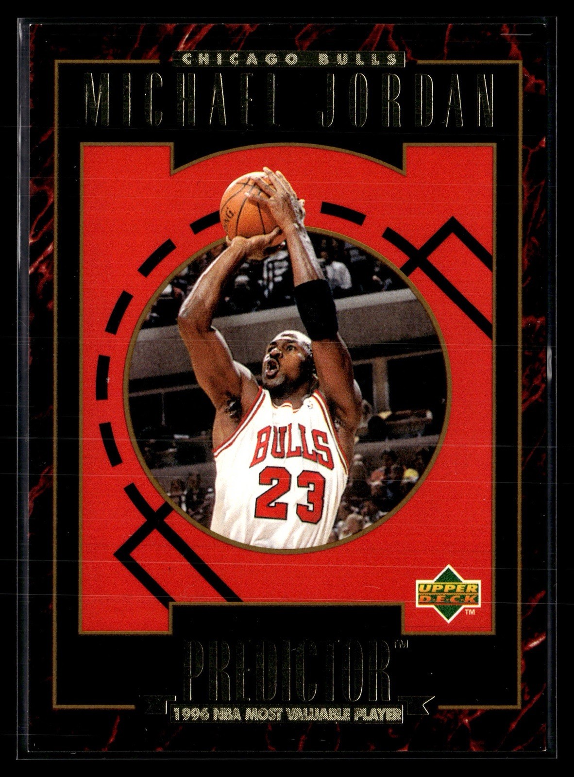 1995-96 Upper Deck - Predictors: MVP Basketball Michael Jordan #R1 EX