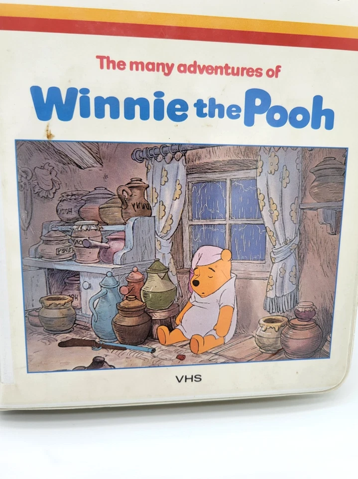 VTG Walt Disney's The Many Adventures Of Winnie The Pooh VHS Clamshell Video - Image 2 of 4