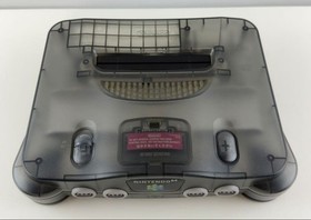 Nintendo 64 Clear Black Console 64DD Launch Model Boxed Japan N64