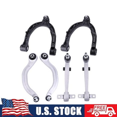 Front Upper Lower Control Arms with Ball Joints For Model 3 2017 2018 2019-2021