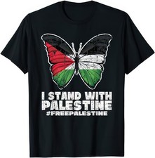 I Stand With Palestine For Their Freedom Free Palestine T-Shirt