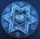 ABC "Star of David" variant on a Signed, Heisey, Center Handled Server Blank — photo 1