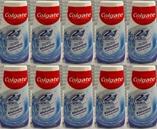 10pk: Colgate 2-in-1 Toothpaste Whitening Stain Lifters, Blue Liquid Gel, 4.6 oz