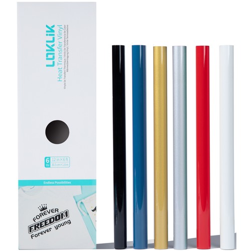 LOKLiK SG-HTV-1687-US-L-B2B Heat transfer vinyl roll Smooth heat transfer vinyl