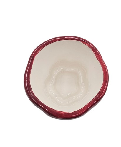Vintage Keramik Roter Apfel Kanister 3er Set Landhaus Landhaus Küche - Bild 5 von 9