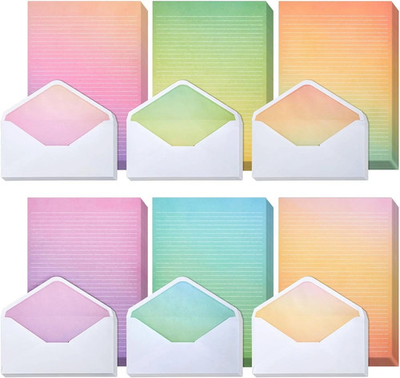 #ad Letter Writing Paper Lined Stationary Paper and Envelope Set Letter Statione $24.99