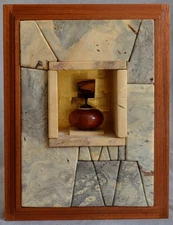 Stephen Paulsen Chamber Trans-Galactic Spirit Vessel Wood Sculpture Craft Art