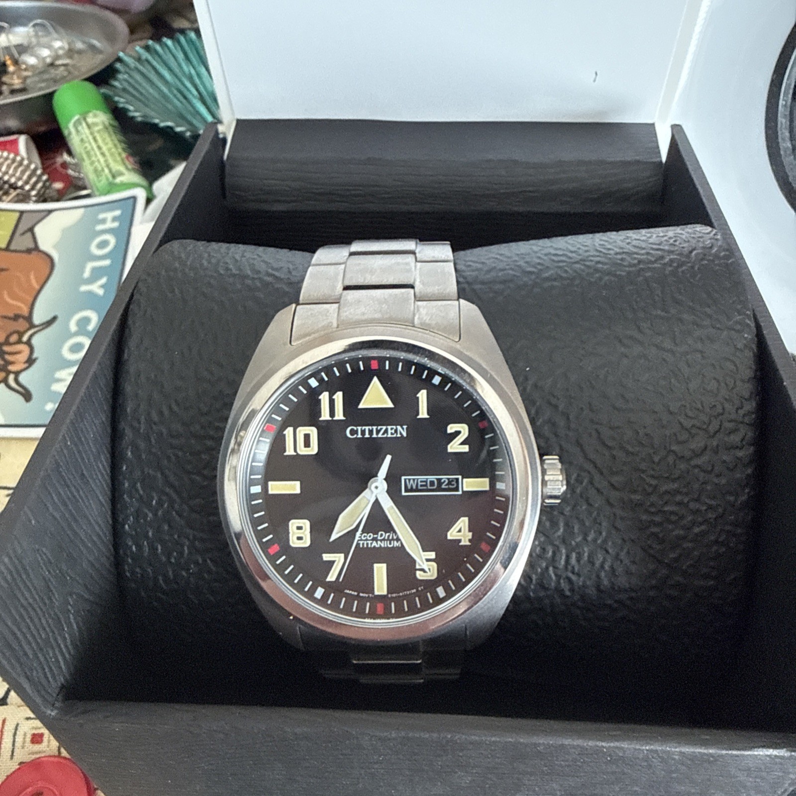 Citizen Eco-Drive Men's Black Watch - BM8560-53E