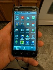 HTC EVO 3D Smartphone PG86100 Black Red