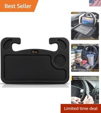 2 in 1 Car Steering Wheel Desk  Tray for Laptop Car Mount with Pen Holder  ...