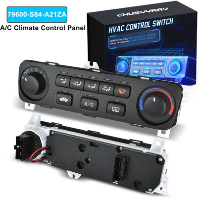 1PCS 79600-S84-A21ZA Climate Control Module Panel Fit For 2001-2002 Honda Accord