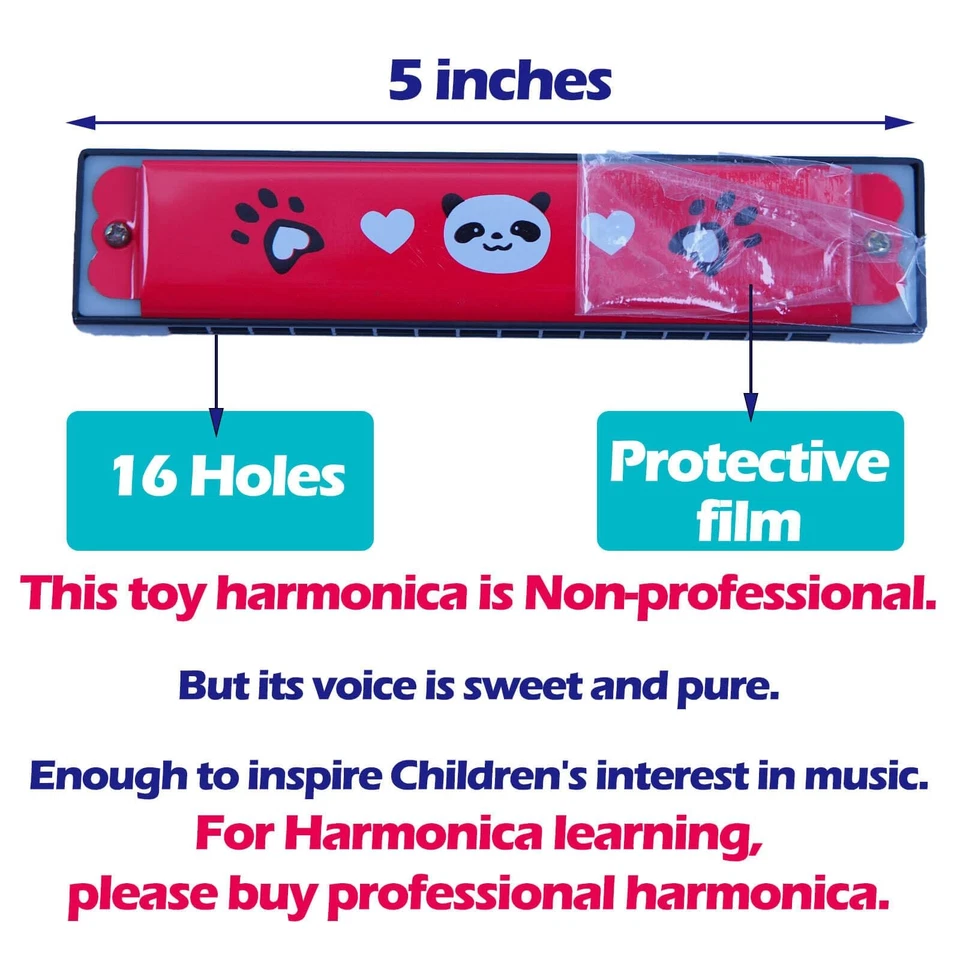 Kids Harmonica Party Favors, 12Pcs Harmonicas for Kids Musical Instrument Toy... - Image 2 of 4