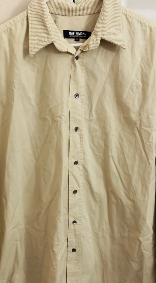 Vintage RAF Simons Beige Colored Autumn Winter 2002-2003 Men’s 50 (XXL) Long - Image 3 of 4