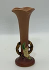 Roseville Apple Blossom Pink Art Pottery Bud Vase 379-7"