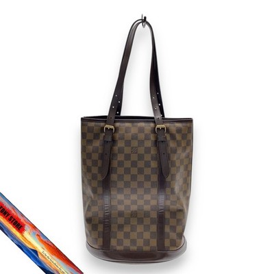 Louis Vuitton Bucket GM Monogram Canvas PVC Allover Pattern