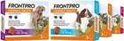 FRONTPRO Chewable Tablets Flea & Tick Treatment for S, M, L Dogs Fast-Act 3 Pack