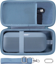 Hard Travel Case for Bose Soundlink Flex 2/1 Speaker, Stone Blue