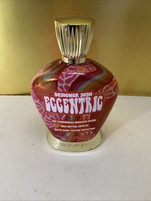 GENUINE Designer Skin ''ECCENTRIC''  Tanning Lotion TATTOO PROTECTION  VERY FRESH