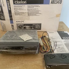 Clarion Alpha ARX3470 AM/FM Radio W. CD Changer Control New Open Box Car Stereo