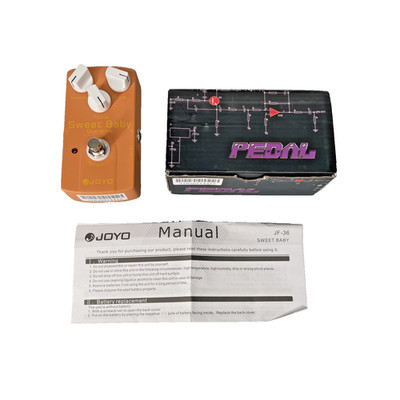 Joyo JF-36 Sweet Baby Overdrive - Verzerrer - Effektpedal - Getestet & OVP