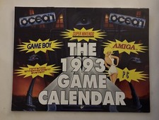 Super Nintendo 1993 Game Calendar No Writing 