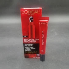 L'oreal Paris Revitalift Triple Power Anti-Aging Eye Cream .5 oz Retinol Vit C
