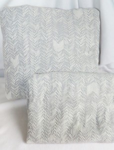 Restoration Hardware Woven Herringbone Twin Duvet Cover Standard