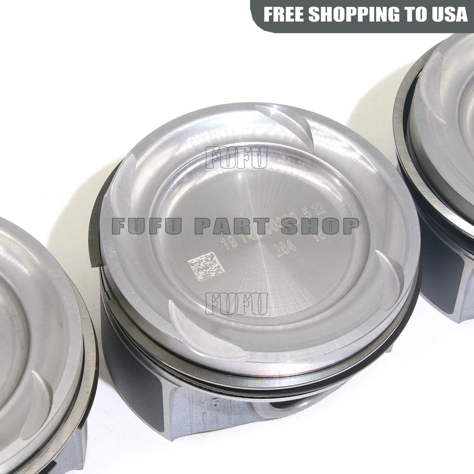 Juego de pistones y anillos de motor STD para Mercedes-Benz C300 E300 W205 W213 M264 2.0 Foto 4 de 4