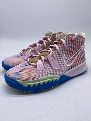 Nike Kyrie 7 Mid 1 World 1 People Regal Pink CT4080-600 Kids Size