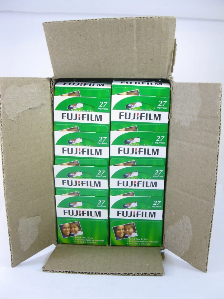 10 Pack Fujifilm Quicksnap Fuji 400 One Time Use Disposable Flash Camera FRESH - Image 4 of 4