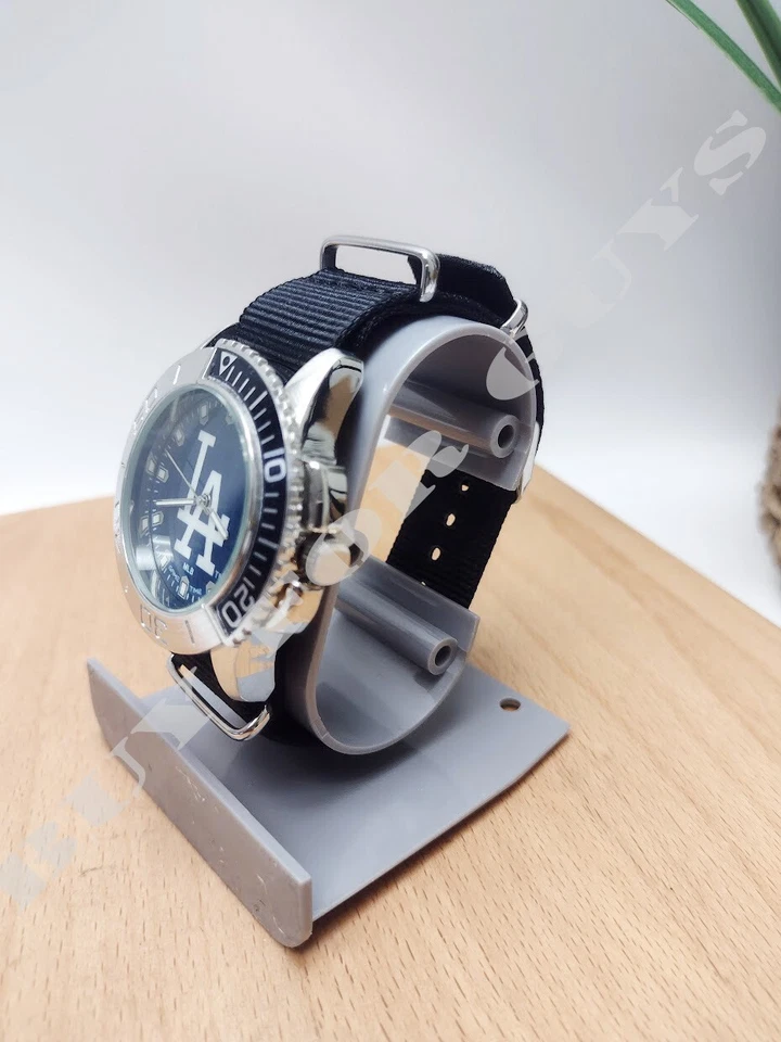 LA Dodgers MLB Starter Men's Watch - Black Watch - Nylon Watch - Dodgers Watch - Image 4 of 4