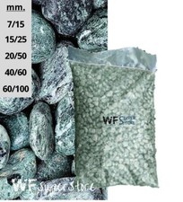 Ciottoli di marmo Verde Alpi - sacco da 25 kg - sassi pietre giardino