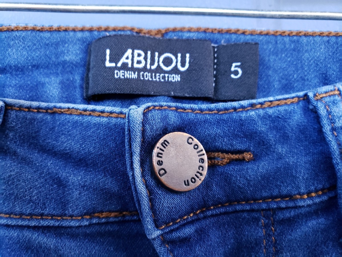 Labijou Denim Collection Jeans Womens Stretch Blue EUC