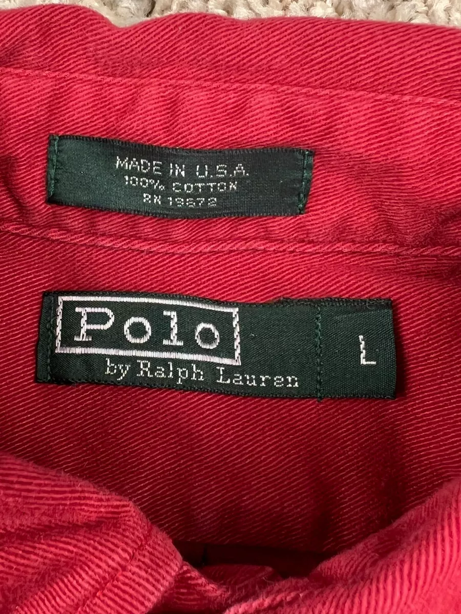 Polo clearance green label