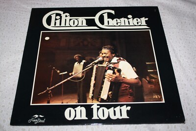CLIFTON CHENIER-ON TOUR-NEAR MINT FRANCE PRESS