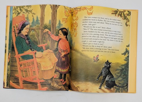 The Wise Woman and Her Secret by Eve Merriam art by Linda Graves 1991 - Picture 7 of 8