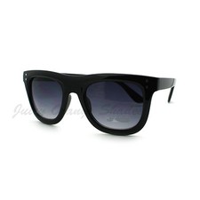Womens Chic Smooth Square Frame Sunglasses Trendy Model Shades