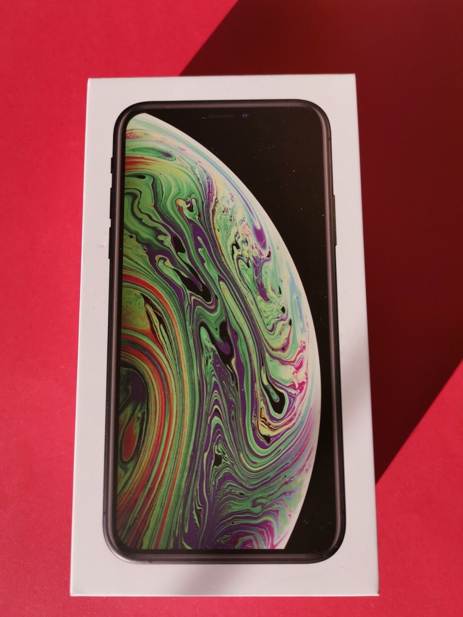 Boîte Vide D'Origine Pour IPhone XS 64 Go Silver - Carton Rigide - Parfait état - Notice Variable