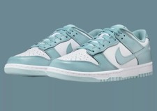 Nike Dunk Low Retro Shoes Denim Turquoise White DV0833-106 Men's Size 13 NEW