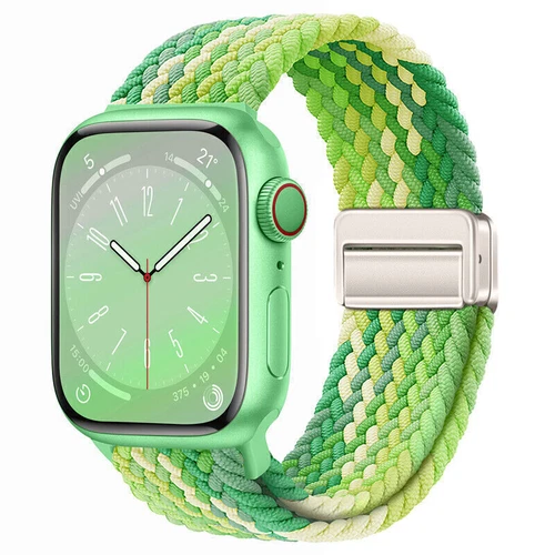 Magnet Nylon Armband für Apple Watch Ultra 2 49mm & Serie 1-9,Ersatzband 38-45mm - Bild 13 von 101