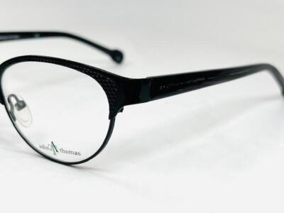New Adin Thomas AT-282 C3 Black & Grey Eyeglasses 50/18/135  display picture 3