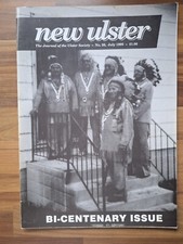 New Ulster Journal Of The Ulster Society July 1995 Magazine Irish Interest 