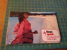 ADESIVO STICKER VINTAGE KLEBER LINEA SPRINT IL COSTUME DI MISS ITALIA 