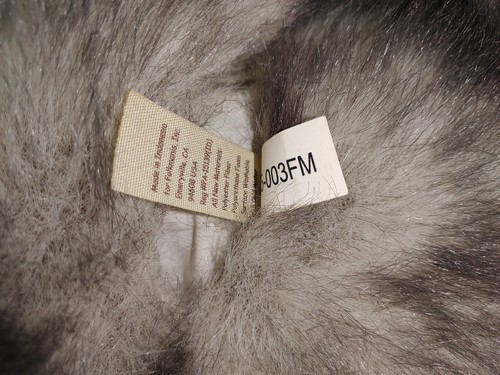 Folkmanis Timber Wolf Hand Puppet SWJ15-003FM - Picture 12 of 14