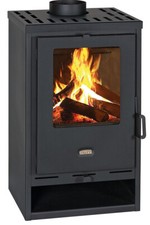 Poêle à bois Cheminée Chauffage au bois Prity K1 D - 9.5 KW