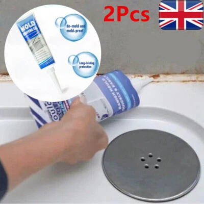 2X Mold Magic Extreme Gel Formula Remover Tube Eco Friendly Taps Sinks Grout UK