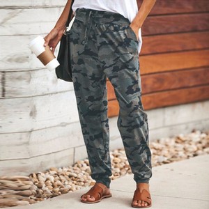 camo tracksuit bottoms women's